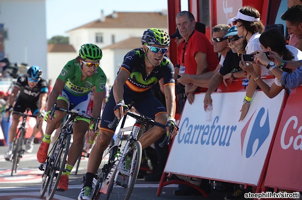 2015, Vuelta a Espana, tappa 04 Estepona - Vejer de la Frontera, Movistar 2015, Tinkoff - Saxo 2015, Valverde Alejandro, Sagan Peter, Vejer de la Frontera